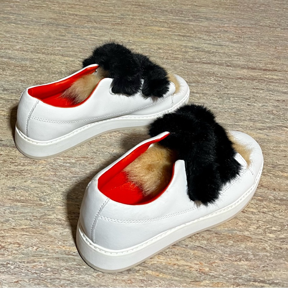 Zara Woman sneakers with plush and Sherpa - Picture 10 of 16